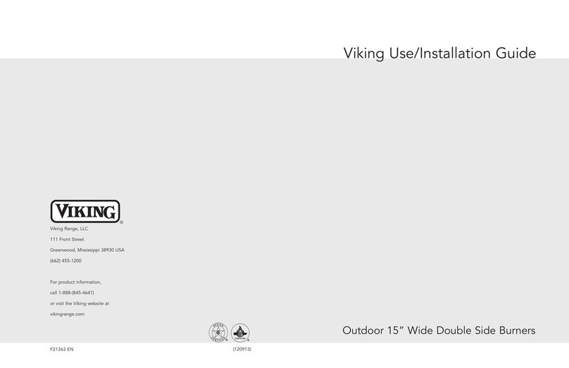 Viking VGSB5153NSS Use & installation guide