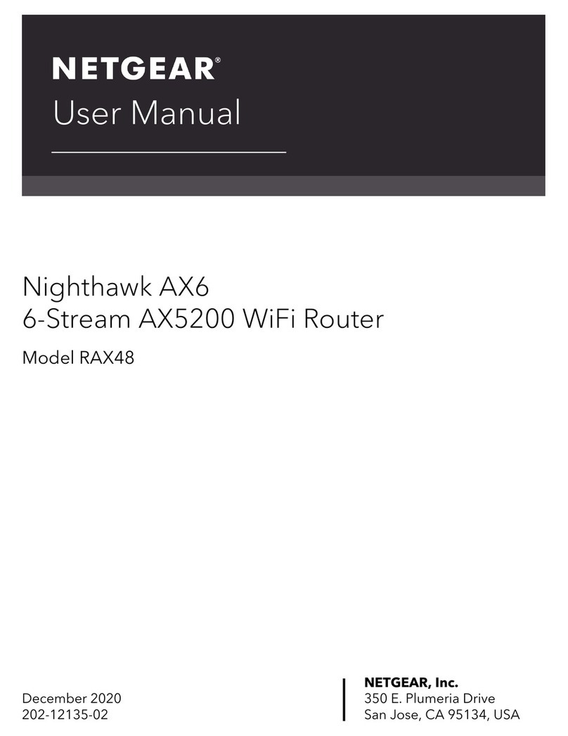 NETGEAR Nighthawk AX6 AX5200 User manual