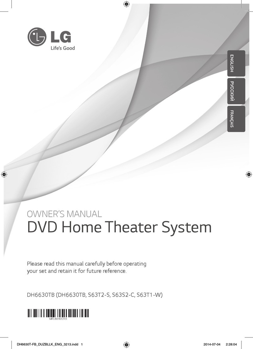 LG DH6630TB owner's manual