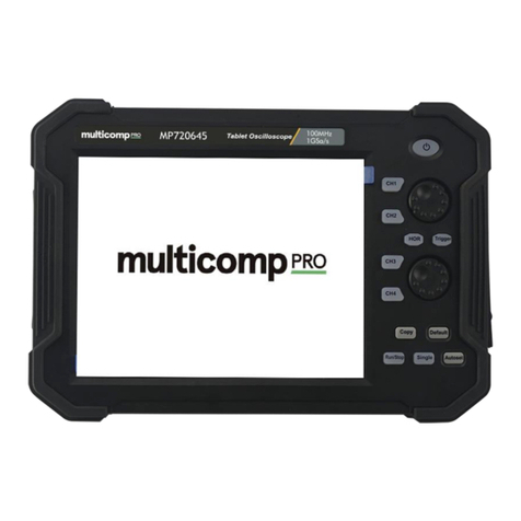 multicomp pro MP Dual Channel Series User manual