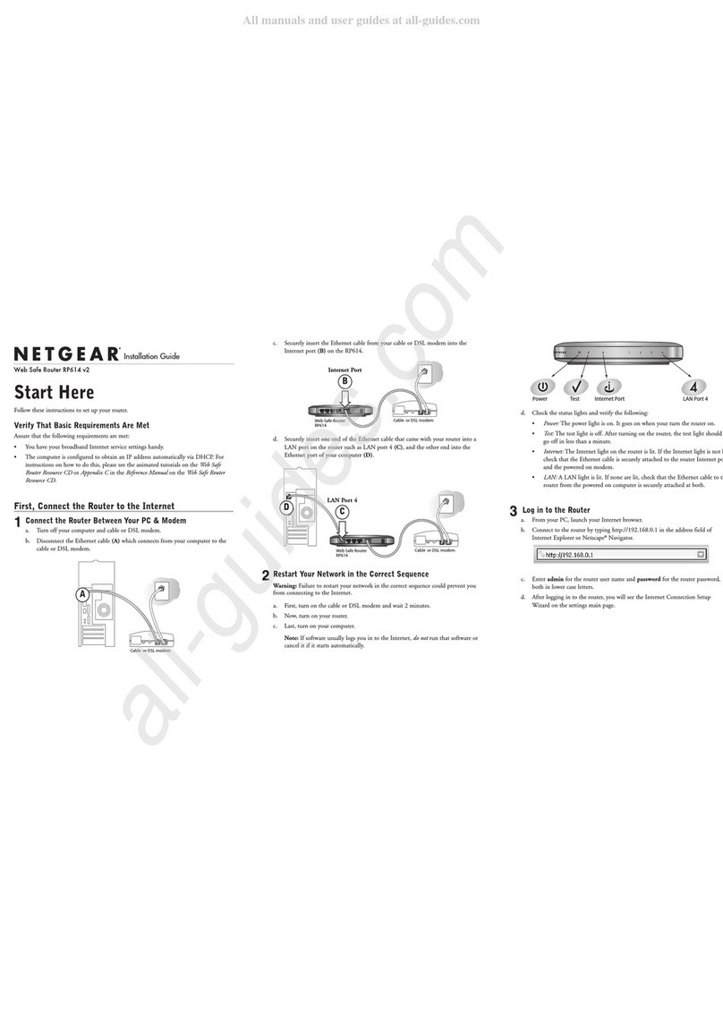 NETGEAR RP614 v2 User manual NETGEAR RP614 v2 User manual