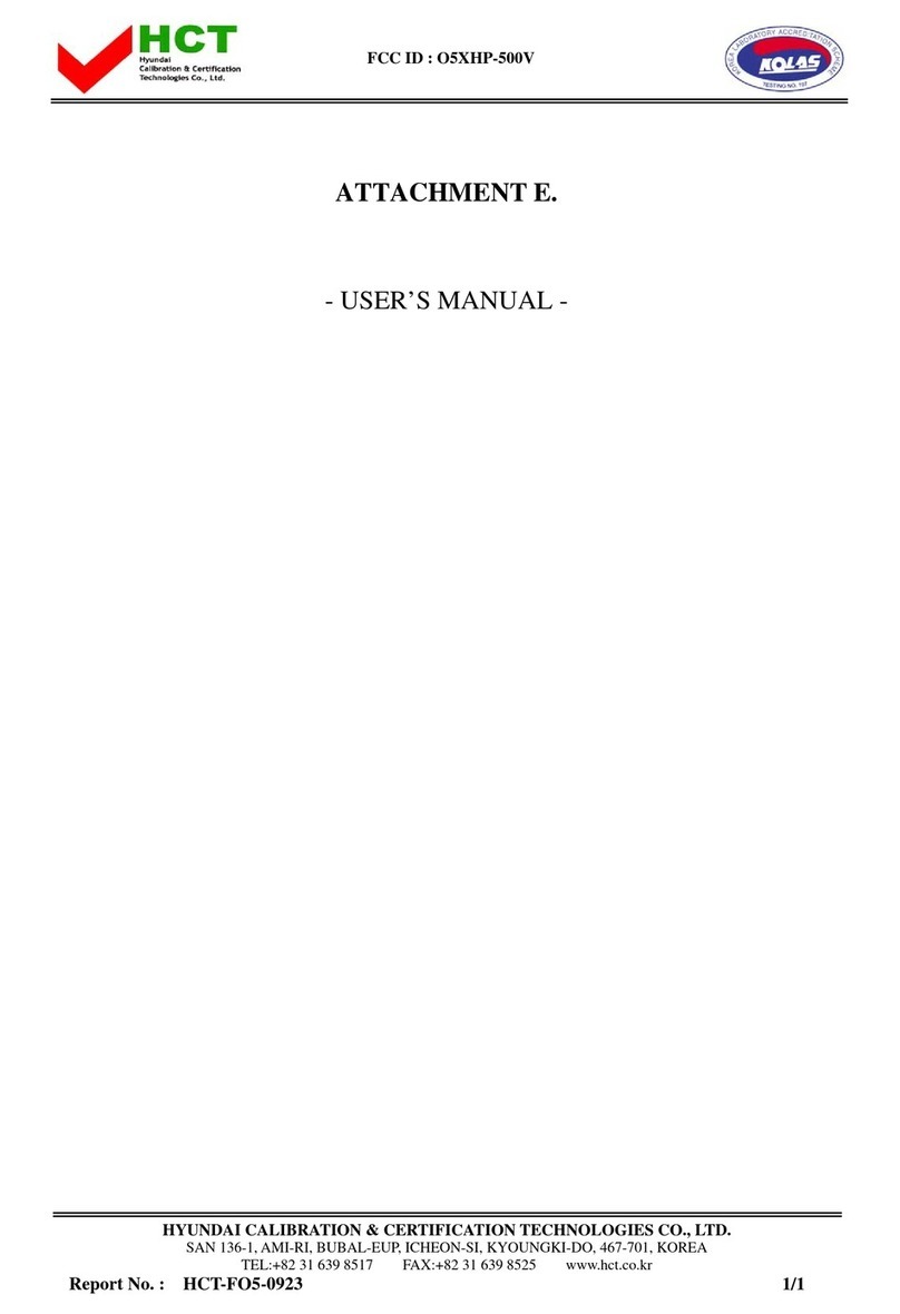 Harsper HP-4200V User manual