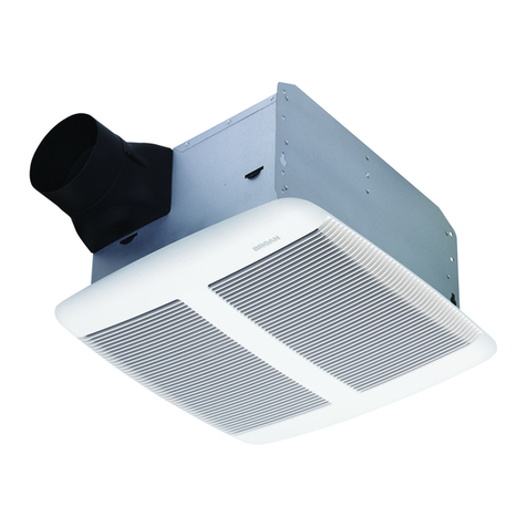 Broan QTRE110FLT User manual