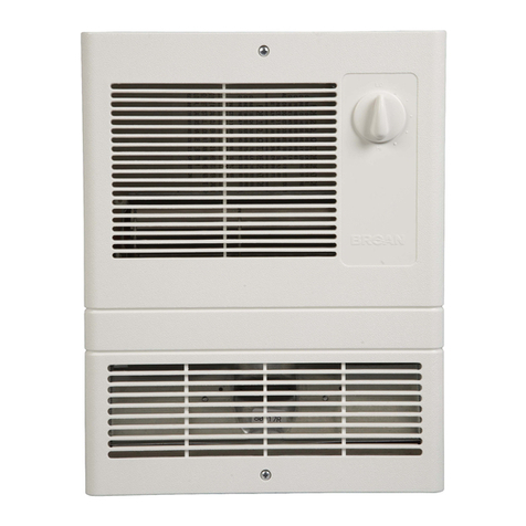 Broan 9815WH SERIES installation instructions
