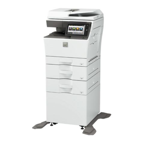 Sharp MX-C303W Troubleshooting