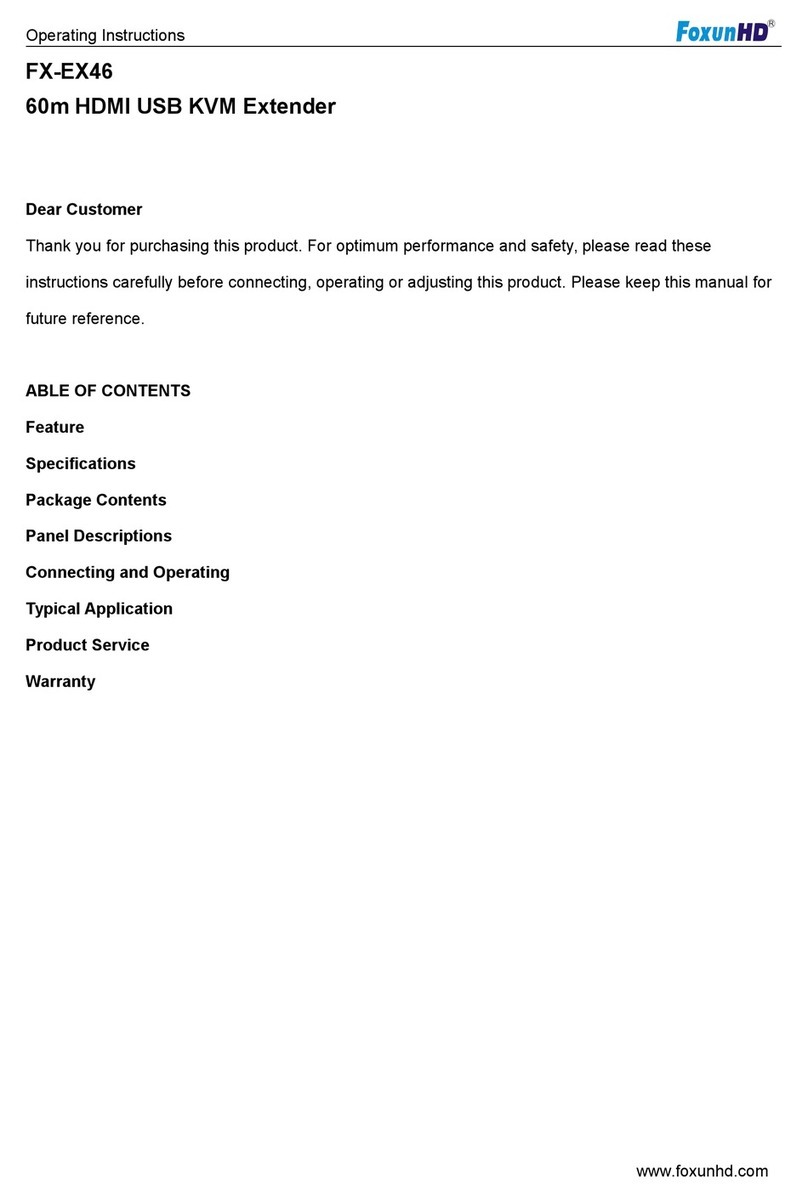 foxunhd FX-EX46 User manual