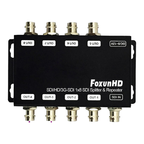 foxunhd FX-SDI-108 User manual