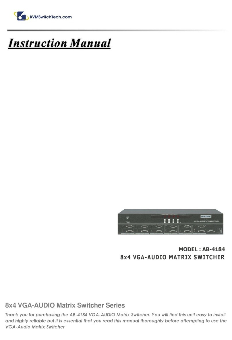 KVMSwitchTech AB-4184 User manual