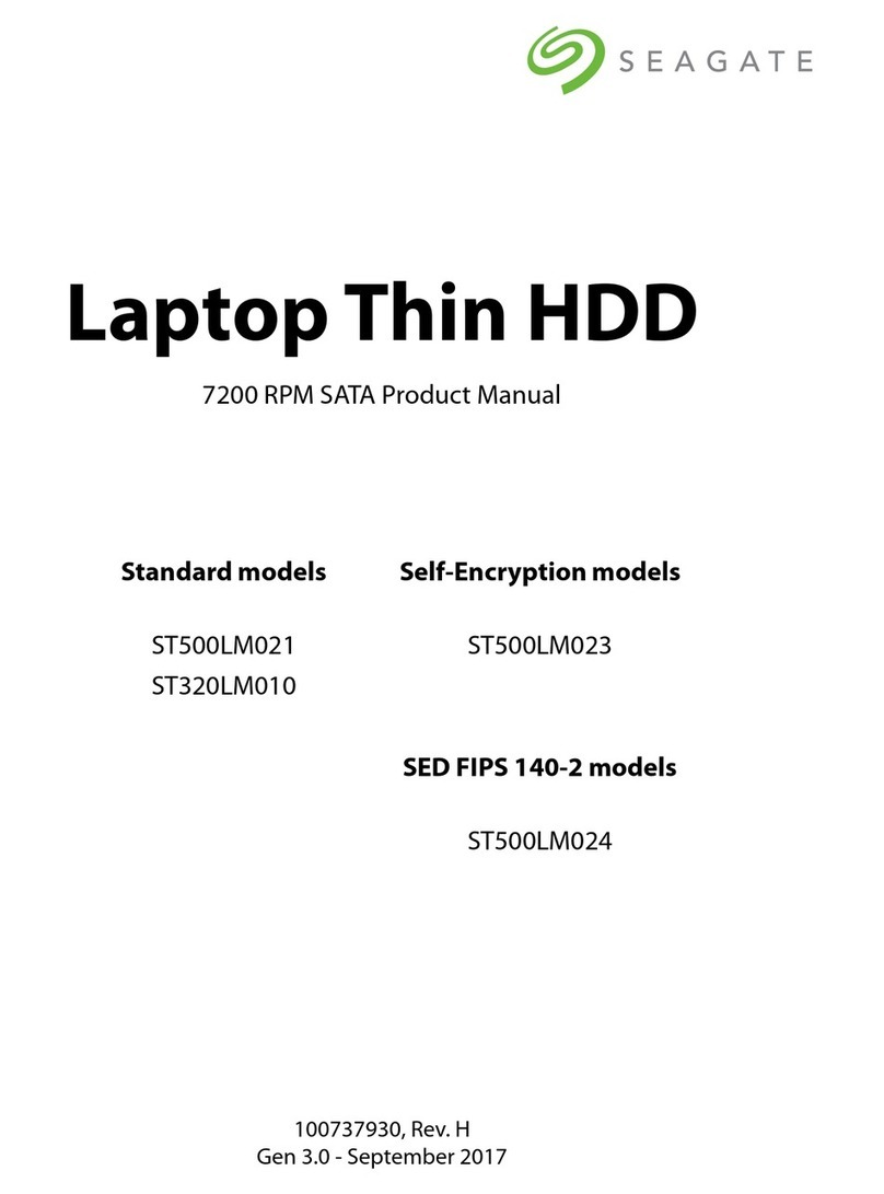 Seagate Momentus ST320LM010 User manual