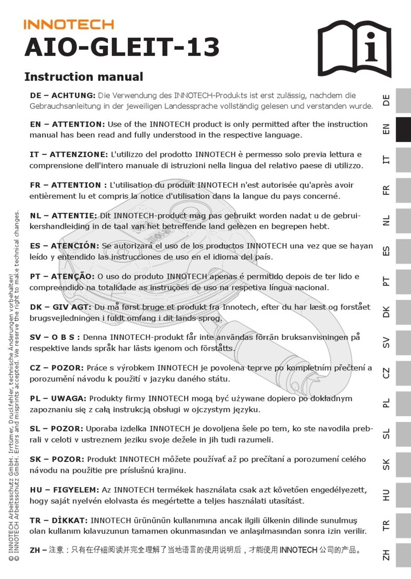 Innotech AIO-GLEIT-13 User manual