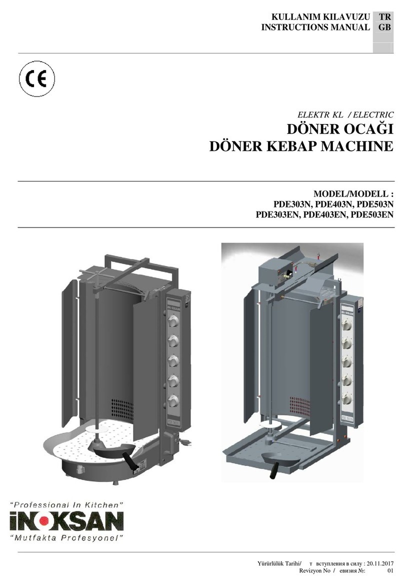 Inoksan PDE403N instruction manual
