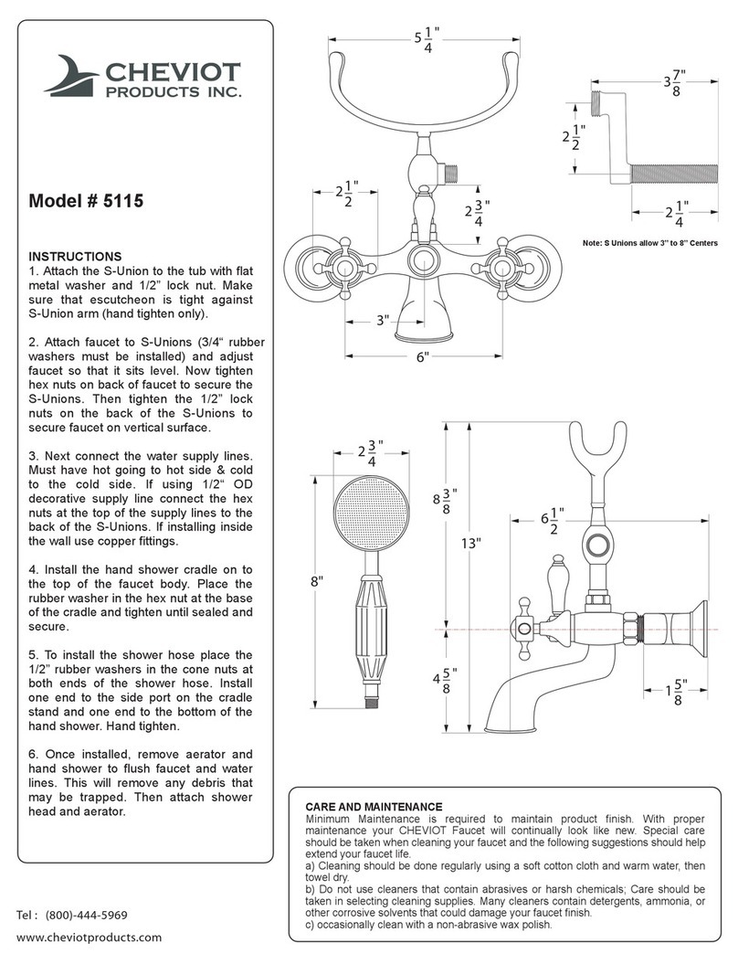 Cheviot 5115 User manual
