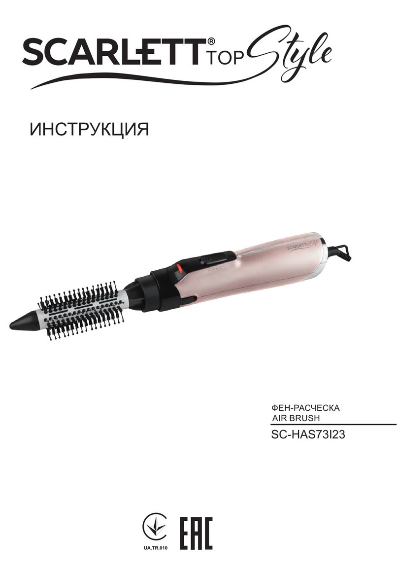 Scarlett TOP STYLE SC-HAS73I23 User manual