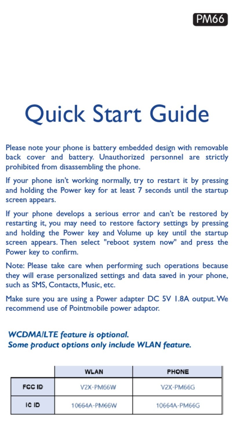 Point Mobile PM66G quick start guide