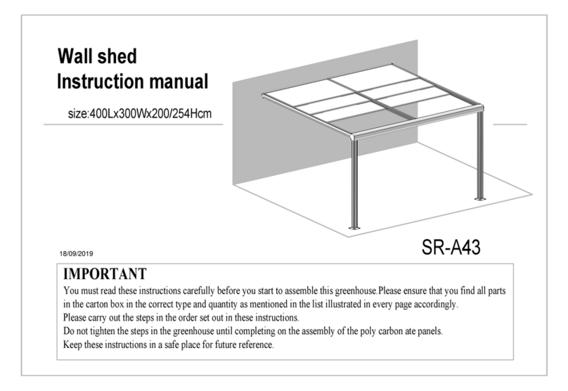 Eden SR-A43 instruction manual