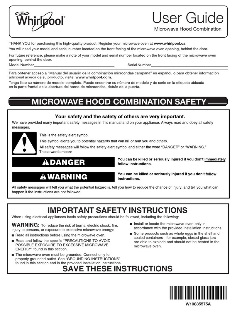 Whirlpool UDT518SAHP User manual