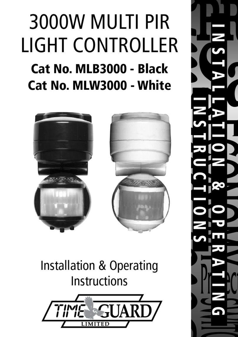 Timeguard MLW3000 Installation & operating instructions