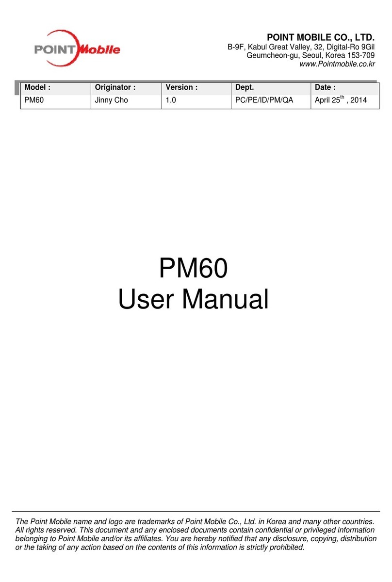 Point Mobile PM60-P user manual