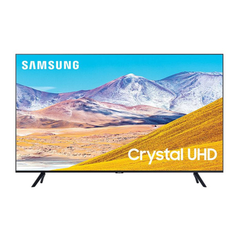 Samsung Crystal UHD E50TU8000 User manual