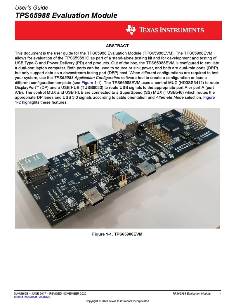 Texas Instruments TPS65988DK User manual