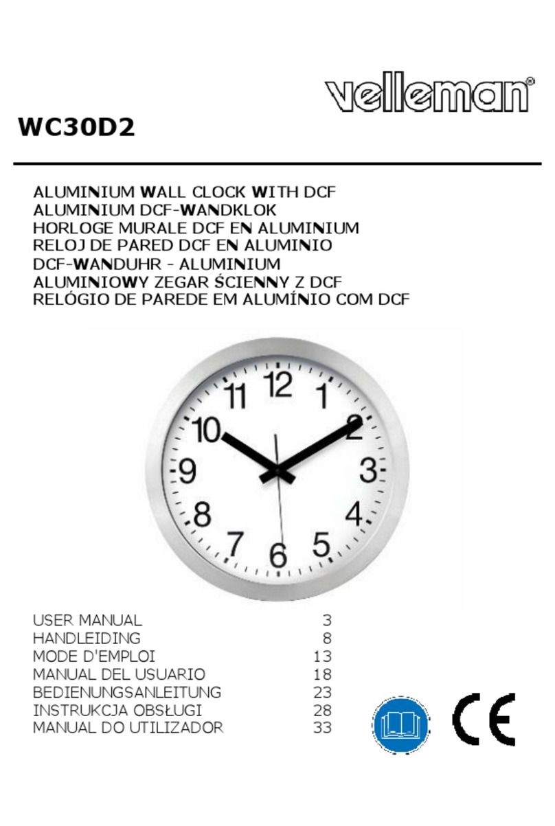 Velleman ED8A800 user manual Velleman ED8A800 user manual