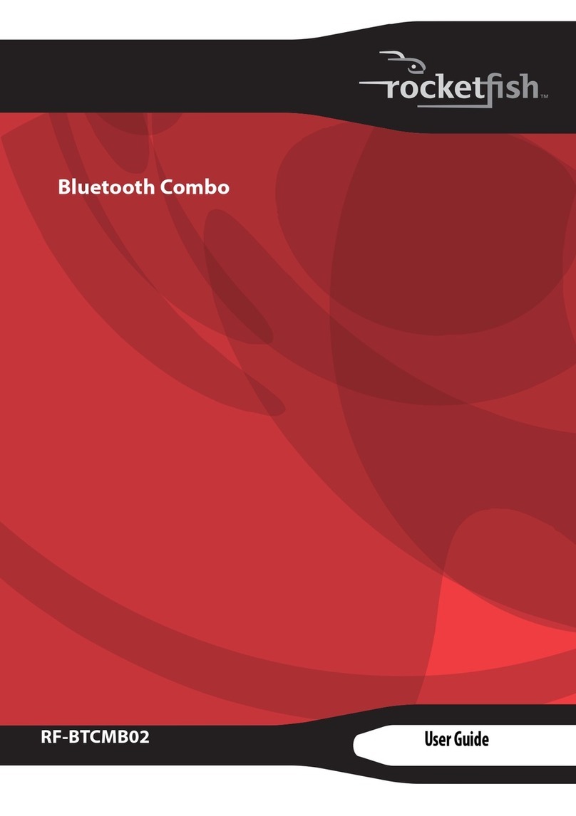 Rocket Fish KKBBT04 User manual