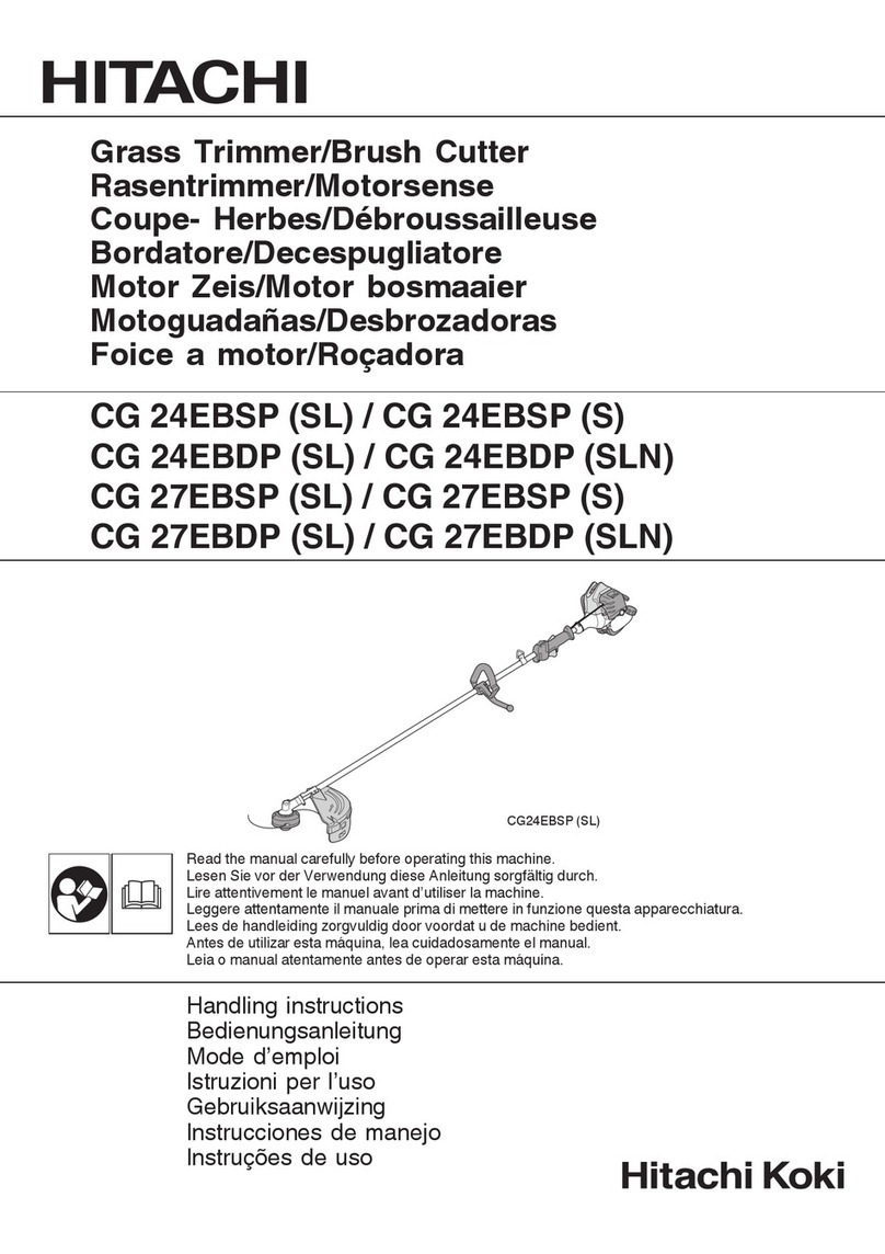 Hitachi Koki CG24EBSP Handling instructions