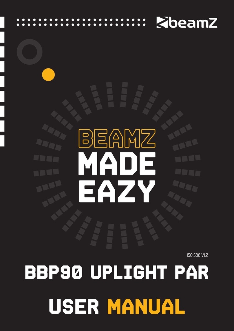 Beamz BBP90 user manual