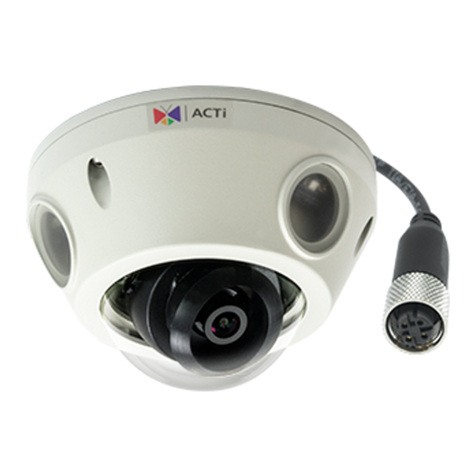 ACTi E933M User manual