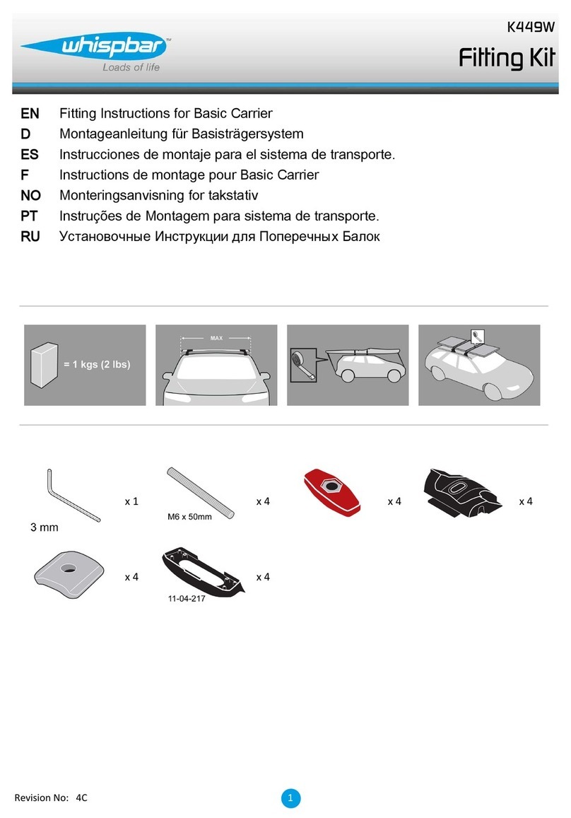 Whispbar K449W User manual