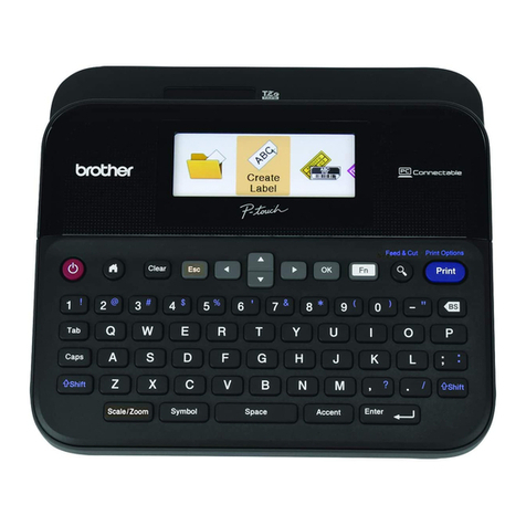 Brother P-touch PT-D600 user guide