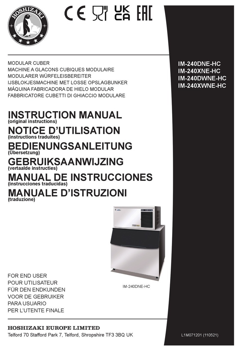 Hoshizaki IM-240DWNE-HC instruction manual