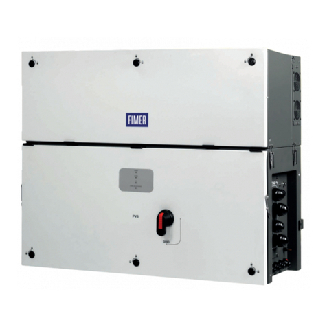 Fimer PVS-100-TL User manual