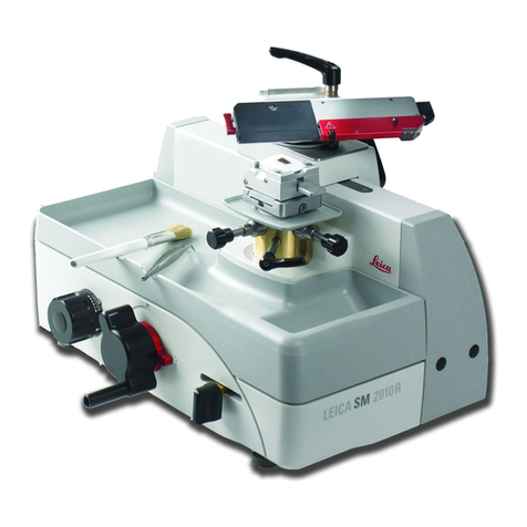 Leica BIOSYSTEMS SM2010R Instructions for use