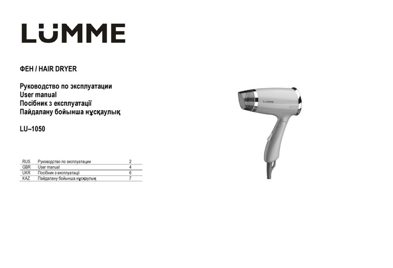 Lumme LU-1050 User manual