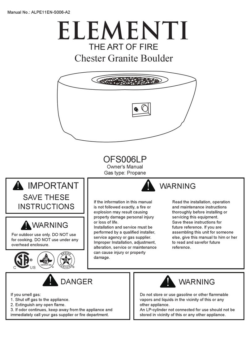 ELEMENTI Chester User manual