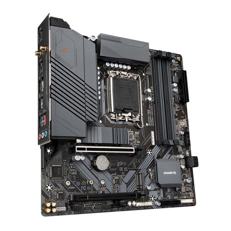 Gigabyte B660M GAMING X AX user manual