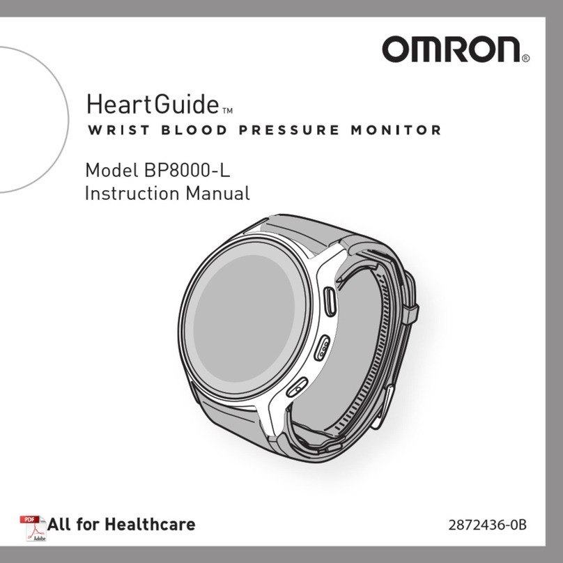 Omron HeartGuide BO8000-L User manual