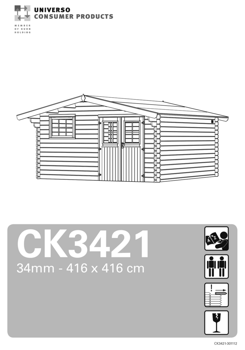 Universo Consumer Products CK3421 Assembly instructions Universo Consumer Products CK3421 Assembly instructions