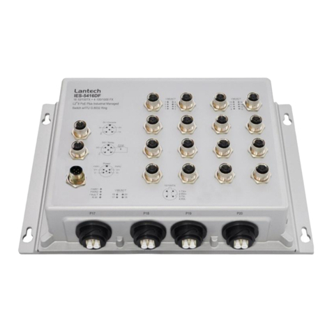 Lantech IPES-5416DF Series user manual