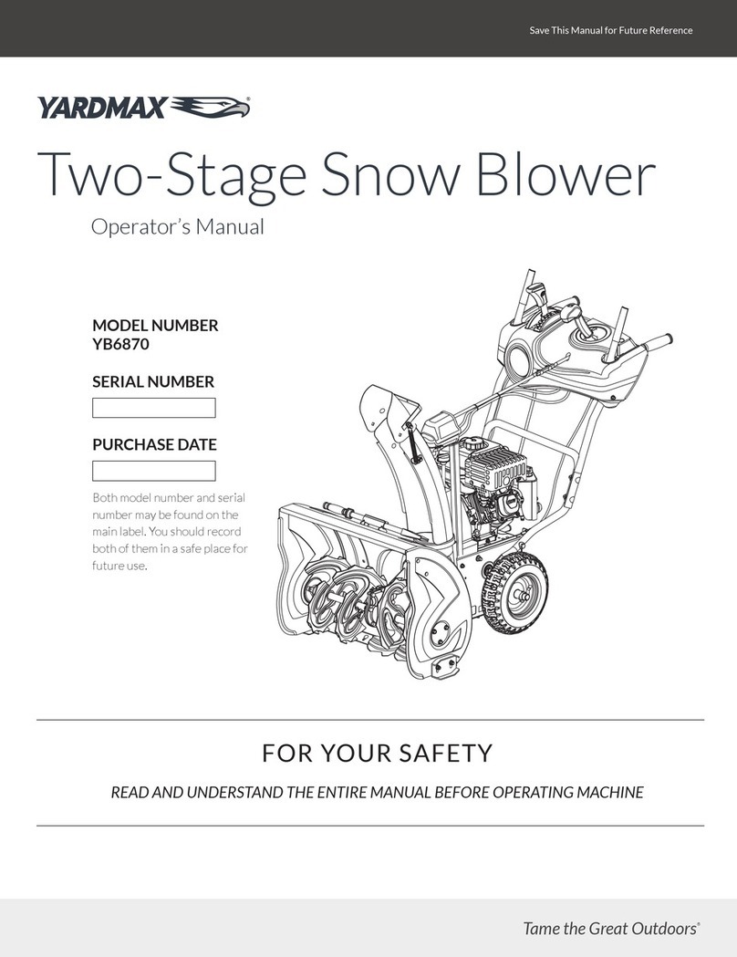 YARDMAX YB6870 Operator's manual