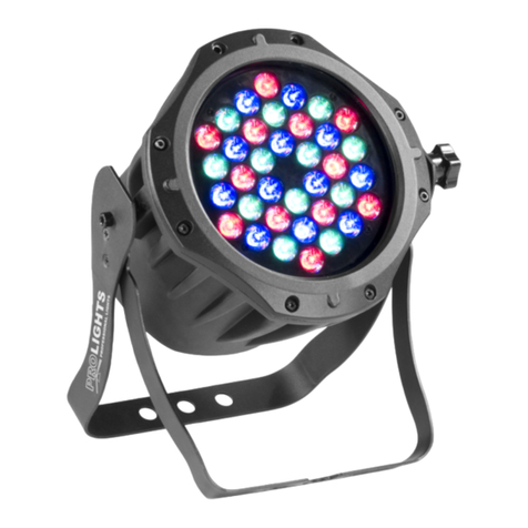 Music & Lights ProLights ARCLED7136 user manual