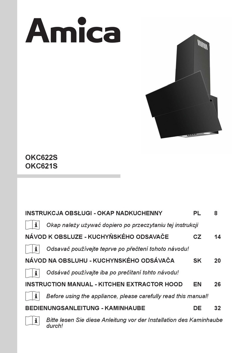 Amica OKC622S instruction manual