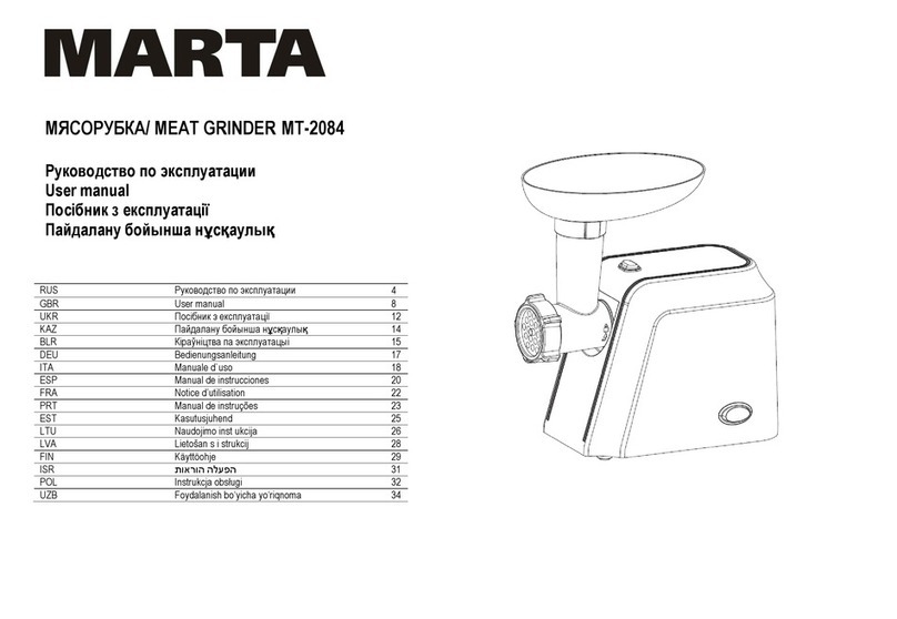 Marta MT-2084 User manual