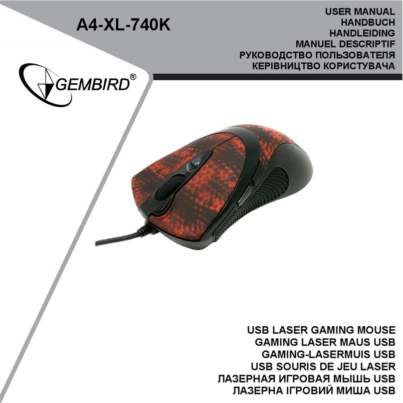 Gembird A4-XL-740K User manual