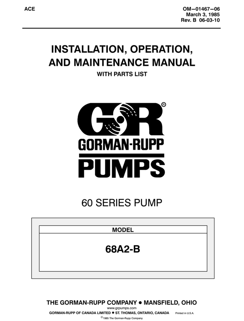 GORMAN-RUPP PUMPS 68A2-B User manual GORMAN-RUPP PUMPS 68A2-B User manual