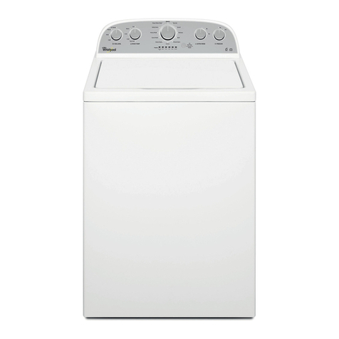 Whirlpool 4KWTW4845FW User manual