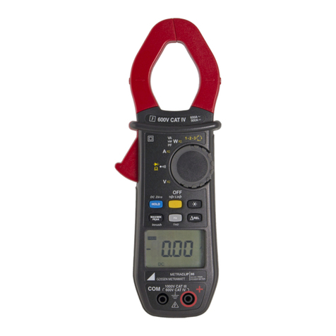 Gossen MetraWatt METRACLIP 86 user manual
