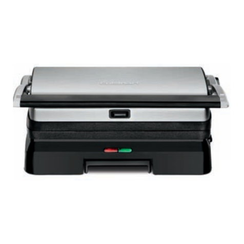 Cuisinart Griddler GR-11P1 Service manual