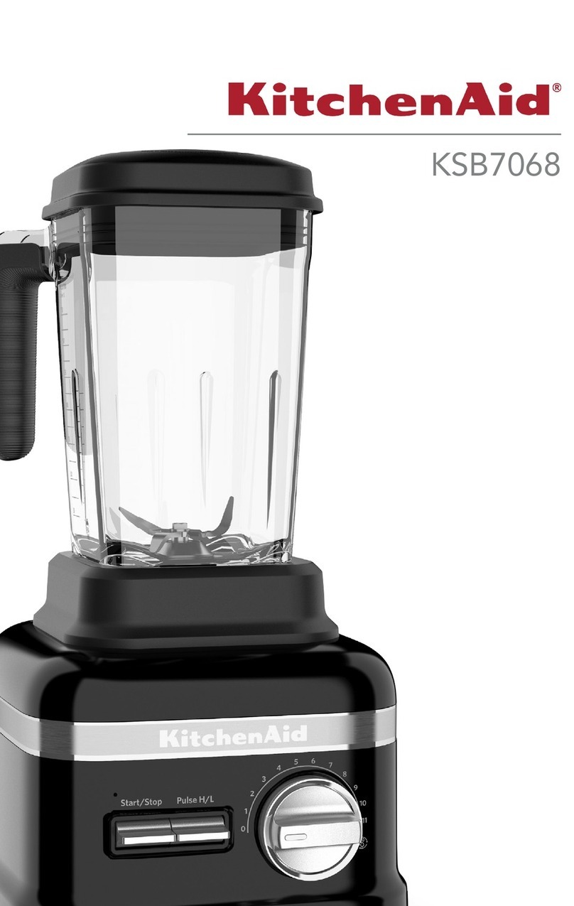 KitchenAid KSB7068 User manual
